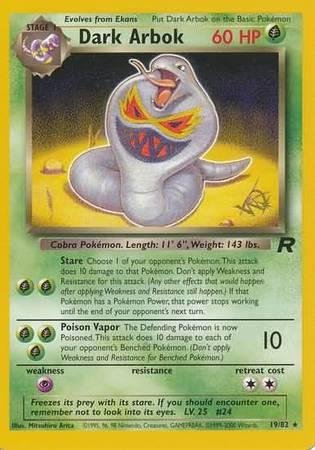Dark Arbok W Stamp